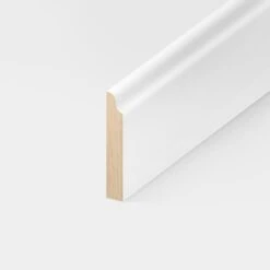 Leader 2.4m White Primed Decorative Large Base Moulding (120107)