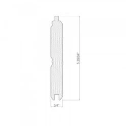 Leader 2.4m White Primed T&G Moulding (120094) -Leader Floors 2 4m white primed t g moulding 120094 p120094 243176 image