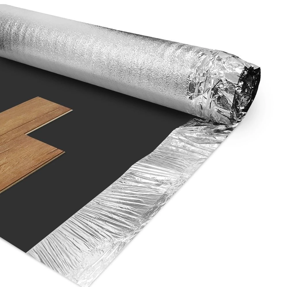 Wood Plus 3mm Combi Silver Wood & Laminate Flooring Underlay (10m²) 4 Wood Plus 3mm Combi Silver Wood & Laminate Flooring Underlay (10m²) - Image 2
