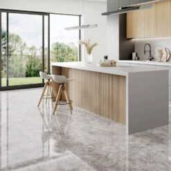 Liberty Floors Agios Cinzento - Lustre Stone 8mm High Gloss Laminate Flooring (225701) -Leader Floors agios cinzento lustre stone 8mm high gloss laminate flooring 225701 p91931 208567 image