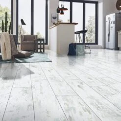 Liberty Floors Antique White - Lustre 8mm Laminate Flooring (217792) -Leader Floors antique white lustre 8mm laminate flooring 217792 p84874 196375 image