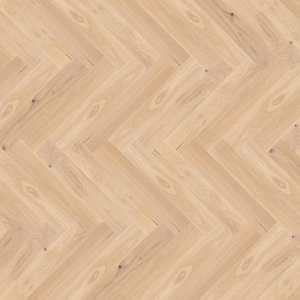 Liberty Floors Bianco Oak - Manor Herringbone Parquet 14mm Engineered Real Wood Flooring (249871) 5 Liberty Floors Bianco Oak - Manor Herringbone Parquet 14mm Engineered Real Wood Flooring (249871) - Image 3