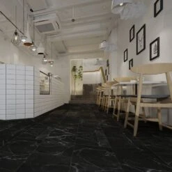 Liberty Floors Black Marble - Prima 5mm Rigid Core Vinyl Flooring (246858) 10 Liberty Floors Black Marble - Prima 5mm Rigid Core Vinyl Flooring (246858) -Leader Floors black marble prima 5mm rigid core vinyl flooring 246858 p106426 220760 image