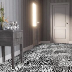 Falquon Flooring Black & White - Lustre Authentic 2.0 8mm Laminate Flooring (315201) -Leader Floors black white lustre authentic 2 0 8mm laminate flooring 315201 p119270 242199 image