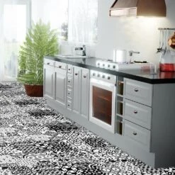 Falquon Flooring Black & White - Lustre Authentic 2.0 8mm Laminate Flooring (315201) -Leader Floors black white lustre authentic 2 0 8mm laminate flooring 315201 p119270 242200 image