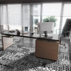 Falquon Flooring Black & White - Lustre Authentic 2.0 8mm Laminate Flooring (315201) -Leader Floors black white lustre authentic 2 0 8mm laminate flooring 315201 p119270 242201 image