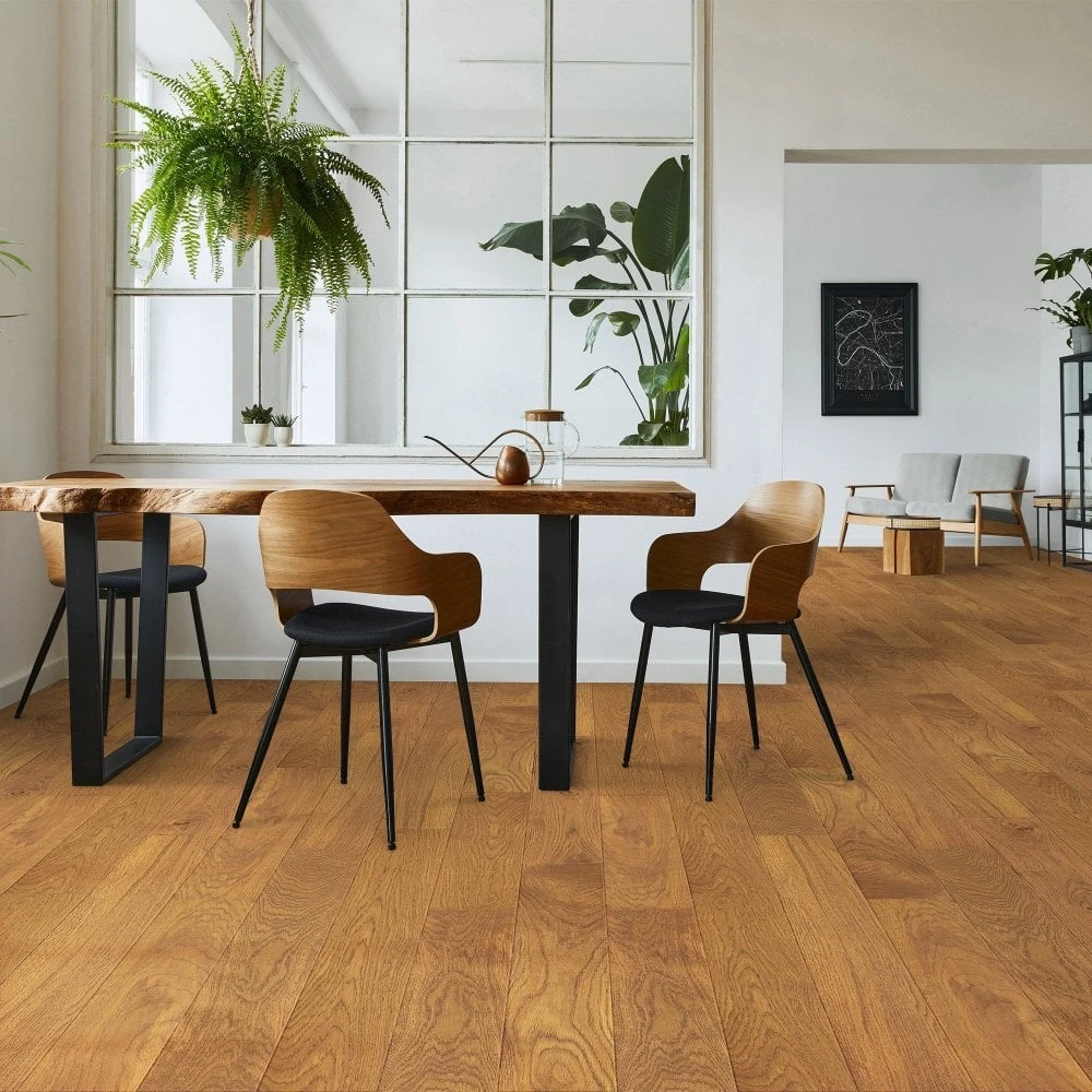 Liberty Floors Butterscotch Oak - Premier 14mm Engineered Real Wood Flooring (182141) 6 Liberty Floors Butterscotch Oak - Premier 14mm Engineered Real Wood Flooring (182141) - Image 4