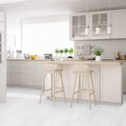 Liberty Floors Carrara Marble - Lustre SPC 6mm Rigid Core Vinyl Flooring (249746) 13 Liberty Floors Carrara Marble - Lustre SPC 6mm Rigid Core Vinyl Flooring (249746) -Leader Floors carrara marble lustre spc 6mm rigid core vinyl flooring 249746 p108420 236341 image
