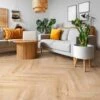 Liberty Floors Character Oak - Herringbone 15mm Engineered Real Wood Flooring (324561) -Leader Floors character oak herringbone 15mm engineered real wood flooring 324561 p119809 242957 image