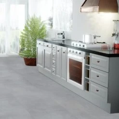 Liberty Floors Concrete Grey - Lustre 8mm High Gloss Laminate Flooring (217057) -Leader Floors concrete grey lustre 8mm high gloss laminate flooring 217057 p84206 187682 image