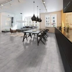 Liberty Floors Concrete Stone Grey - Universo 8mm Laminate Flooring (263469) -Leader Floors concrete stone grey universo 8mm laminate flooring 263469 p113507 237111 image