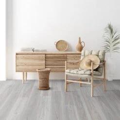 Liberty Floors Cool Grey - Impressive 6mm Rigid Core Vinyl Flooring (315579)