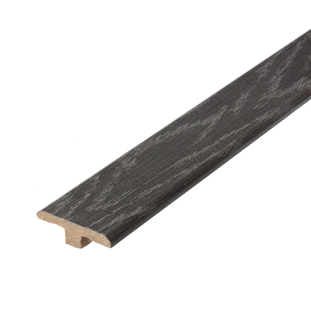 Leader Dark Grey Laminate Connecting Profile Door Bar (1m) 3 Leader Dark Grey Laminate Connecting Profile Door Bar (1m)