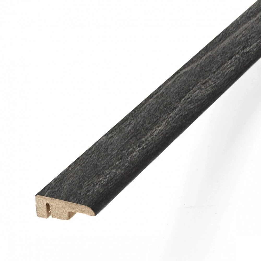 Leader Dark Grey Laminate End Profile Door Bar (1m) 3 Leader Dark Grey Laminate End Profile Door Bar (1m)