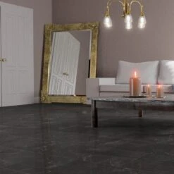 Liberty Floors Dark Pinto - Lustre Stone 8mm High Gloss Laminate Flooring (223767) -Leader Floors dark pinto lustre stone 8mm high gloss laminate flooring 223767 p89997 207794 image