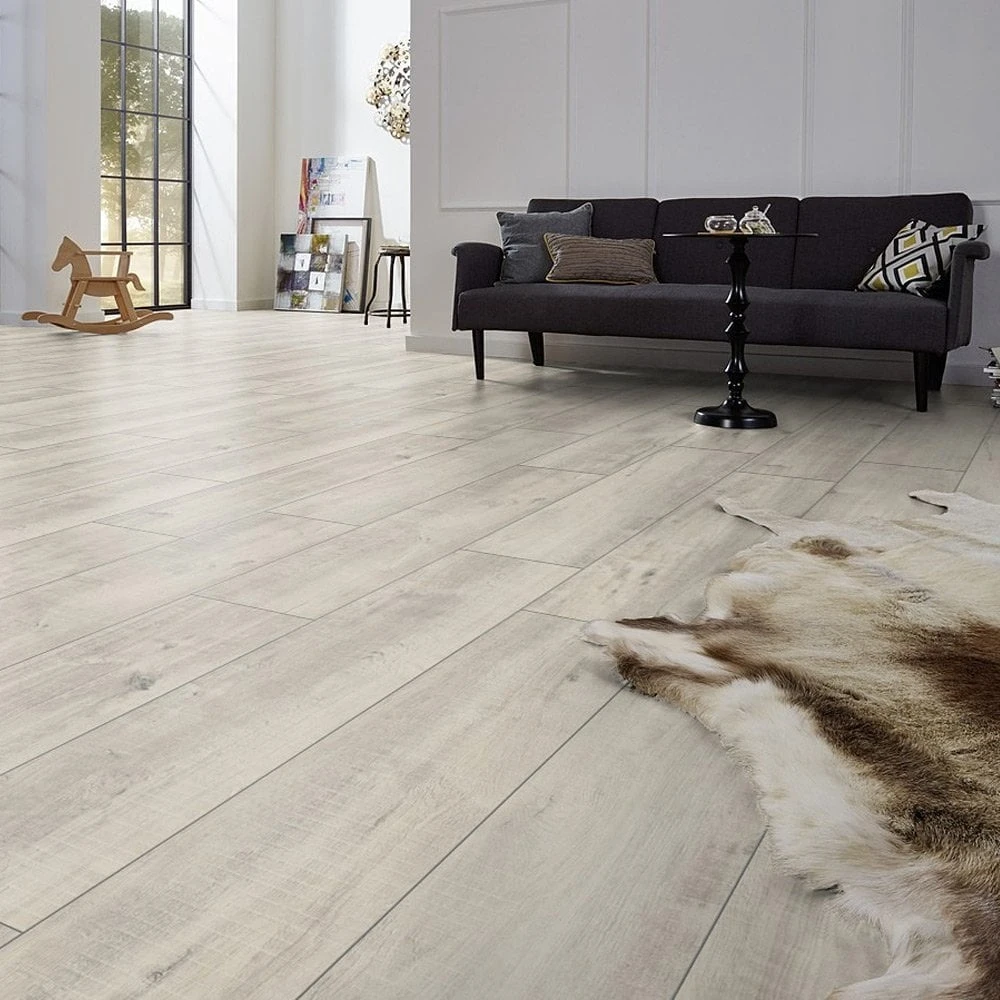 Kronotex Gala Oak White - Exquisite Plus 8mm Laminate Flooring (221380) 5 Kronotex Gala Oak White - Exquisite Plus 8mm Laminate Flooring (221380) - Image 3