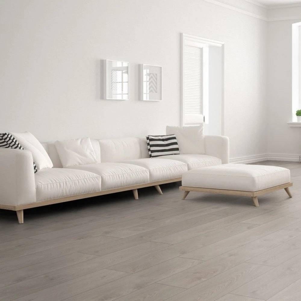Swiss Krono Interlaken Oak - Solid Chrome 12mm Laminate Flooring (218896) 6 Swiss Krono Interlaken Oak - Solid Chrome 12mm Laminate Flooring (218896) - Image 4