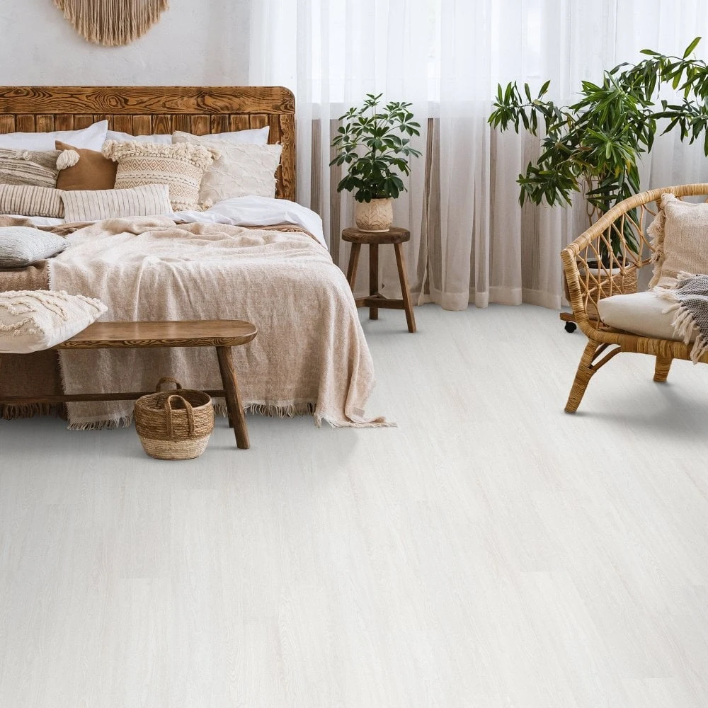 Liberty Floors Misty White - Impressive 6mm Rigid Core Vinyl Flooring (315580) 5 Liberty Floors Misty White - Impressive 6mm Rigid Core Vinyl Flooring (315580) - Image 3