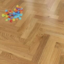 Liberty Floors Natural Oak - Herringbone Parquet 14mm Engineered Real Wood Flooring (219384) -Leader Floors natural oak herringbone parquet 14mm engineered real wood flooring 219384 p85832 201387 image