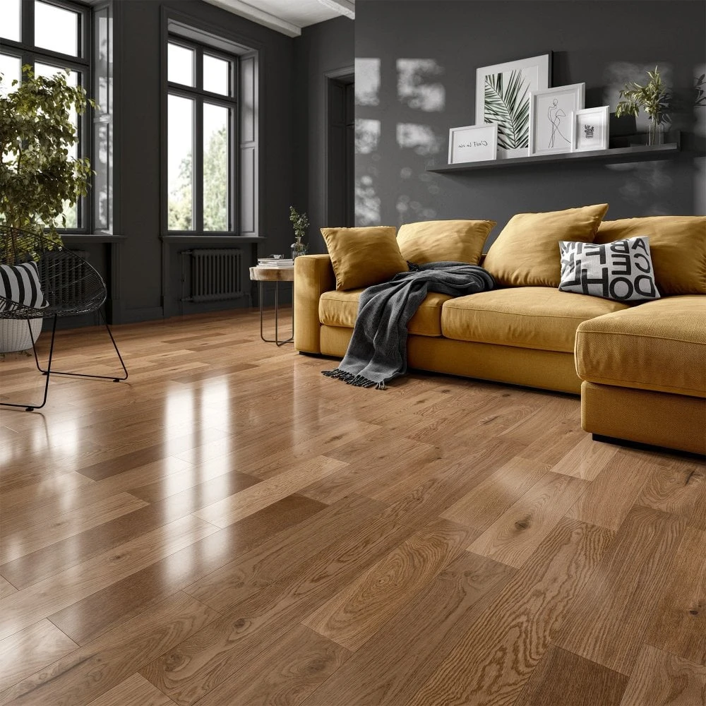 Liberty Floors Natural Oak - Premium Click 14mm Engineered Real Wood Flooring (190271) 3 Liberty Floors Natural Oak - Premium Click 14mm Engineered Real Wood Flooring (190271)