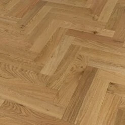 Liberty Floors Natural Oak Smoked - Herringbone Parquet 14mm Engineered Real Wood Flooring (219385) -Leader Floors natural oak smoked herringbone parquet 14mm engineered real wood flooring 219385 p85833 201391 image