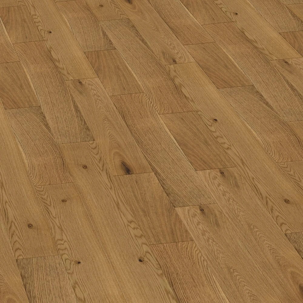 Liberty Floors Natural Oak Smoked - Premier 14mm Engineered Real Wood Flooring (219581) 4 Liberty Floors Natural Oak Smoked - Premier 14mm Engineered Real Wood Flooring (219581) - Image 2
