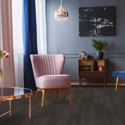 Leader Floors 18 Kronotex Nostalgie Graphite Teak - Exquisite 8mm Laminate Flooring (160200)