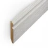 Leader Off-White Torus Laminate Skirting Board (2.4m) 1 Leader Off-White Torus Laminate Skirting Board (2.4m) -Leader Floors off white torus laminate skirting board 2 4m p84918 191889 image