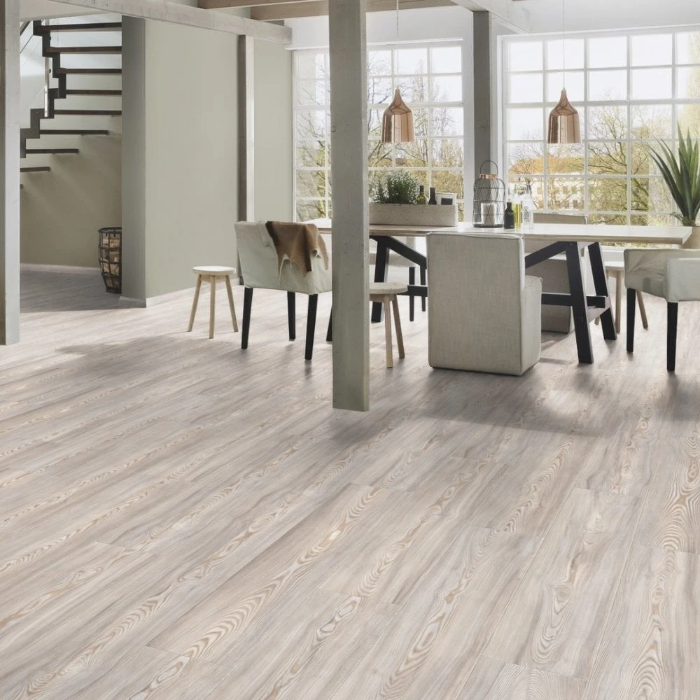 Krono Original Pearl Scandi Larch - Vintage Classic 10mm Laminate Flooring (249800) 4 Krono Original Pearl Scandi Larch - Vintage Classic 10mm Laminate Flooring (249800) - Image 2
