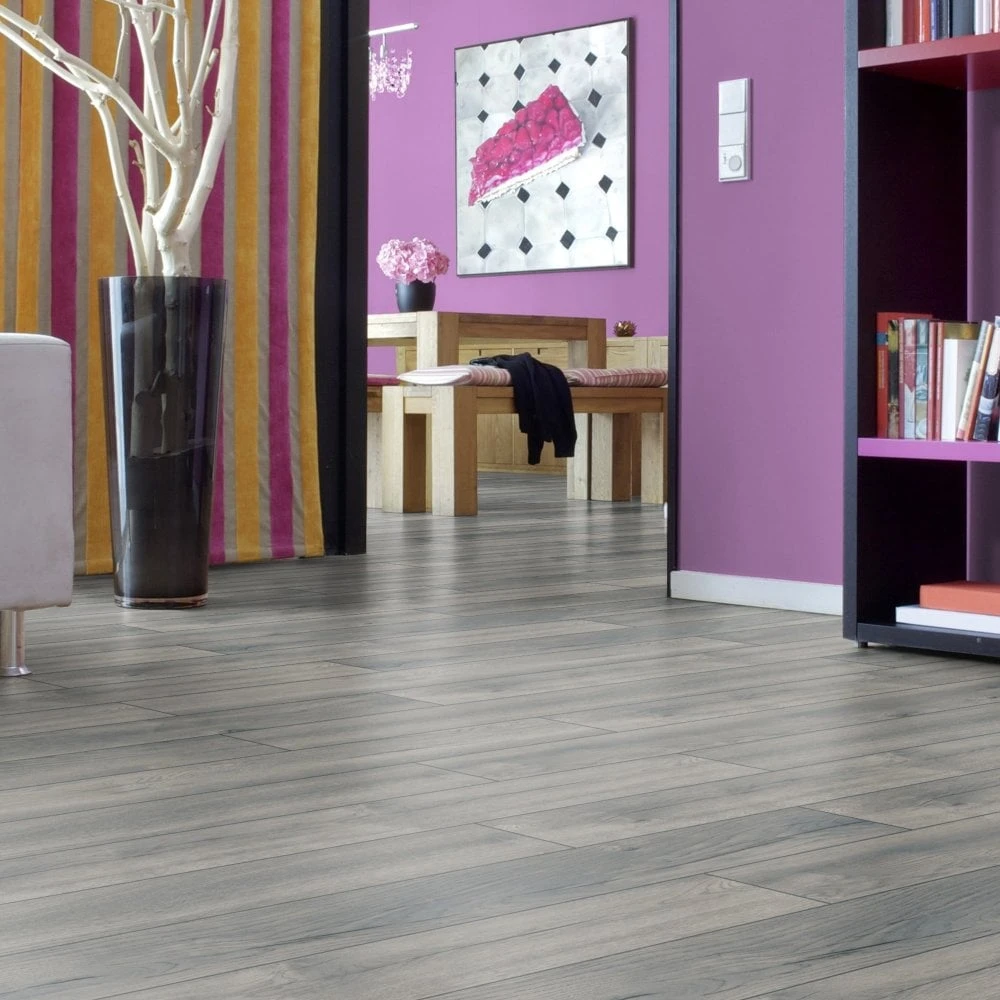Kronotex Pettersson Grey Oak - Exquisite 8mm Laminate Flooring (160202) 7 Kronotex Pettersson Grey Oak - Exquisite 8mm Laminate Flooring (160202) - Image 5