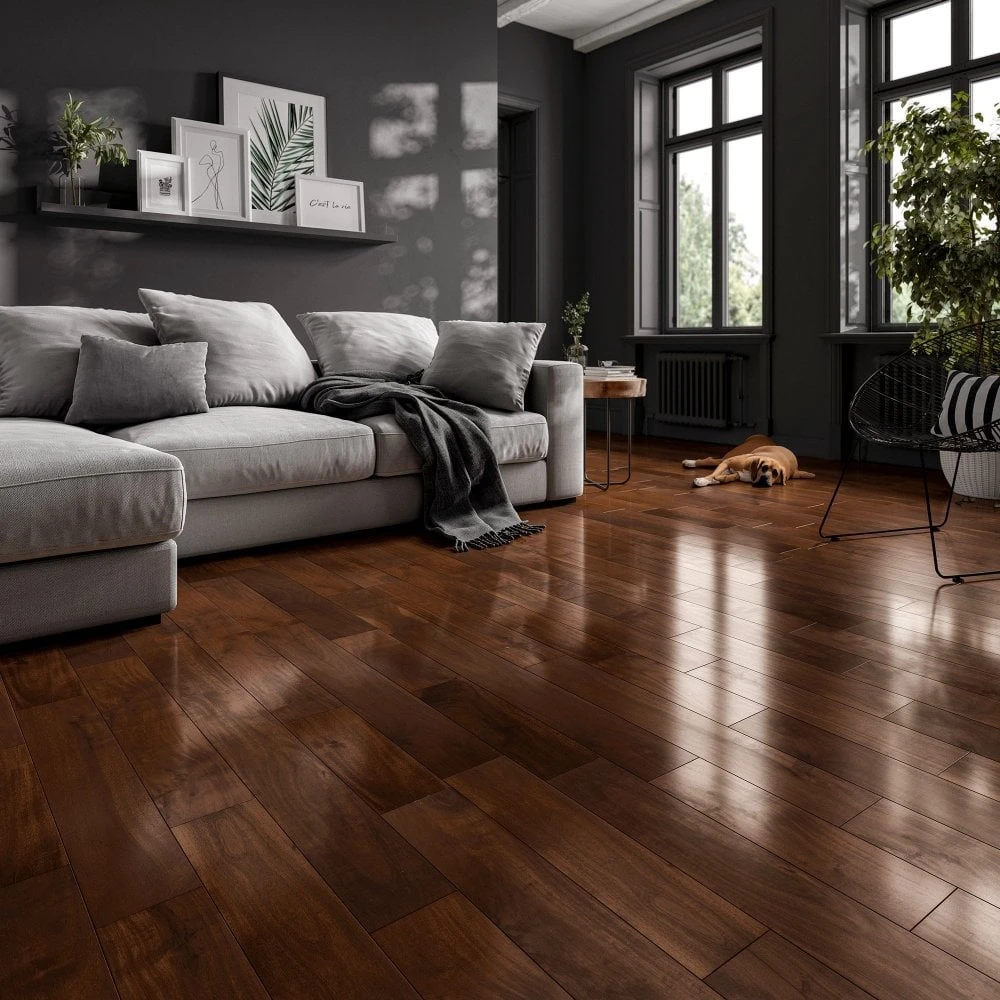 Liberty Floors Rich Acacia Asian Walnut - Classic 18mm Solid Real Wood Flooring (152679) 10 Liberty Floors Rich Acacia Asian Walnut - Classic 18mm Solid Real Wood Flooring (152679) - Image 8