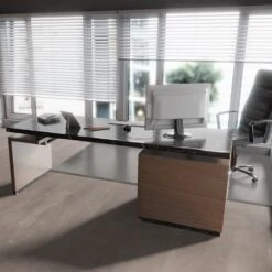 Liberty Floors Smokey Grey - Lustre 8mm High Gloss Laminate Flooring (217058) -Leader Floors smokey grey lustre 8mm high gloss laminate flooring 217058 p84207 187685 image