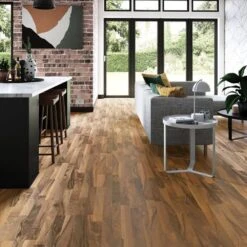 Kronotex Ticino Walnut - Superior 6mm Laminate Flooring (219527) -Leader Floors ticino walnut superior 6mm laminate flooring 219527 p85898 196511 image