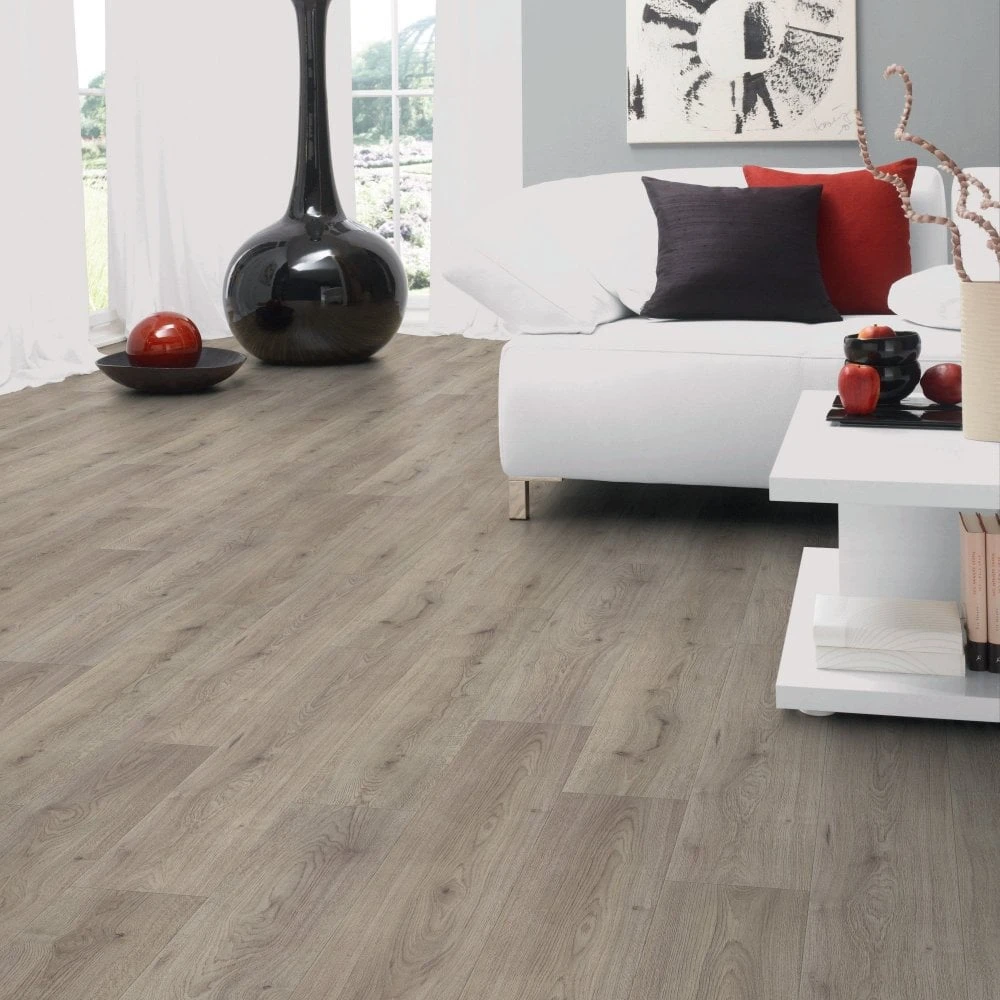 Kronotex Trend Oak Grey - Advanced 8mm Laminate Flooring (219522) 3 Kronotex Trend Oak Grey - Advanced 8mm Laminate Flooring (219522)