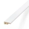 Leader White Laminate End Profile Door Bar (1m) -Leader Floors white laminate end profile door bar 1m p84886 191887 image