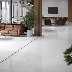 Liberty Floors White - Lustre Stone 8mm High Gloss Laminate Flooring (223770) 17 Liberty Floors White - Lustre Stone 8mm High Gloss Laminate Flooring (223770) -Leader Floors white lustre stone 8mm high gloss laminate flooring 223770 p90000 207817 image