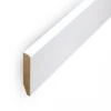 Leader White Pencil Round Laminate Skirting Board (2.4m) -Leader Floors white pencil round laminate skirting board 2 4m p84889 191793 image